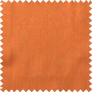 Orange color solid vertical texture patterns designless surface with thick background polyester main curtain